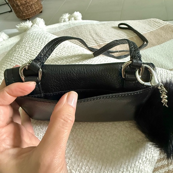 Coach Black Leather Crossbody - Picture 2 of 9